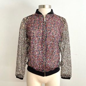 Zara Lace Multicolor Jacket